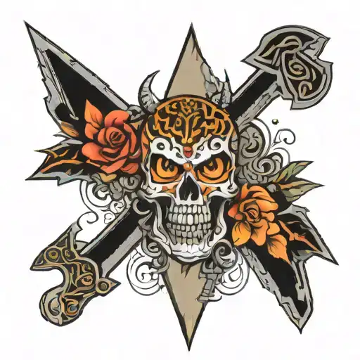 sanil on razor blade tattoo design idea