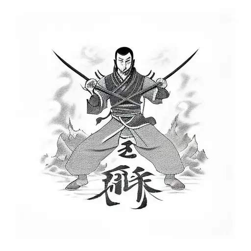 never give up without a fight knife that iroh gifted prince zuko in avatar the last airbender tattoo design idea