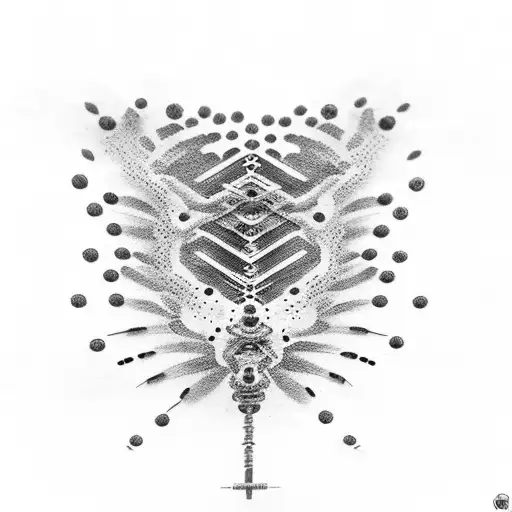 Chromosome tattoo design idea