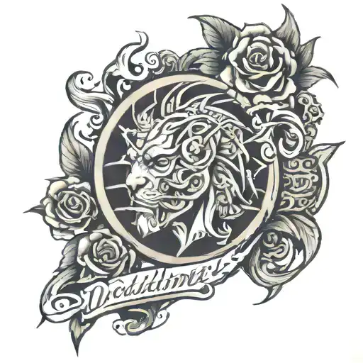 dedication, hard work, discipline tattoo tattoo design idea