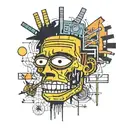 basquiat art tattoo tattoo design idea