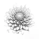 chrysanthemum tattoo ideas for collar bone tattoo design idea