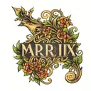 April 17 2021 Roman numeral with simple vine tattoo design idea