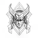 Thor tattoo design idea