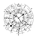 Clock showing right person, wrong time tattoo design idea