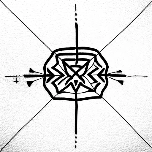 Cruz Inca tattoo design idea
