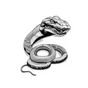 rattlesnake don't tread on me tattoo design idea