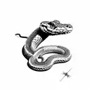 rattlesnake don't tread on me tattoo design idea
