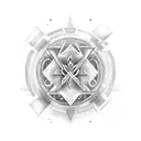 Alchemy symbols tattoo design idea