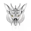 Anubis tattoo design idea