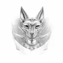 Anubis tattoo design idea