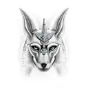 Anubis tattoo design idea