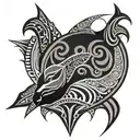 south African tribal design tattoo design idea