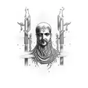 Dionysus tattoo design idea