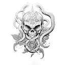 Dionysus tattoo design idea