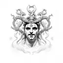 Dionysus tattoo design idea