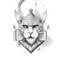 open book tattoo design idea