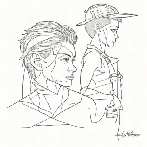 young age had police case at same time vagabond lifestyle  tattoo design idea