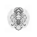 scorpio  tattoo design idea