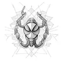 scorpio  tattoo design idea