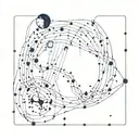 Aquarius constellation tattoo design idea