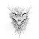 the word "VIOLENCE" tattoo design idea