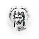 Gladiator Maximus Aurelius tattoo design idea