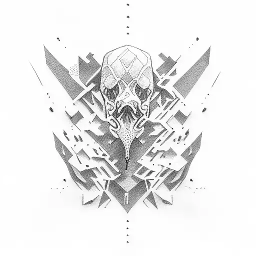 collar bone  tattoo design idea