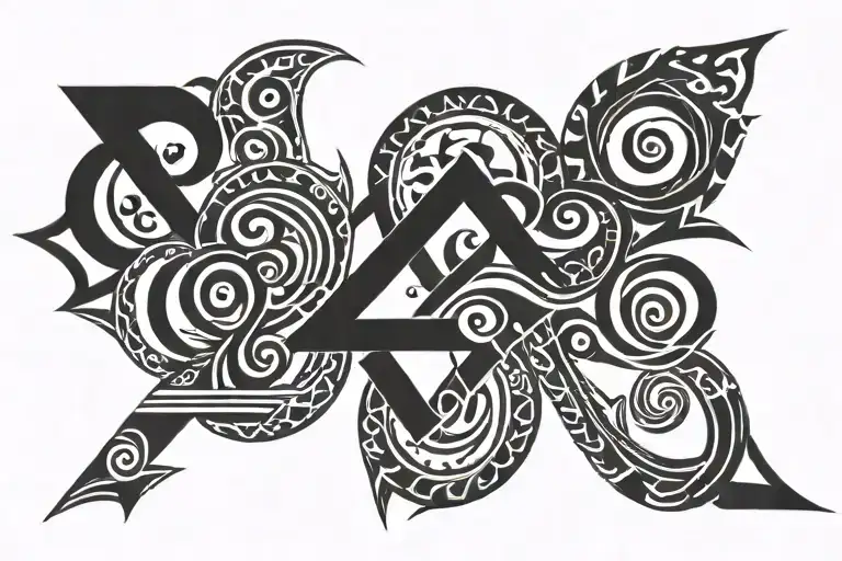 last name tattoo tattoo design idea
