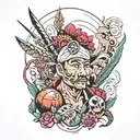 Filipino, ocean, hiking, surgeon tattoo design idea