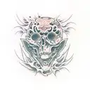 lich tattoo design idea