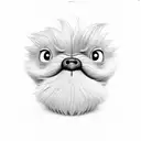 The Lorax, unless, tree ring with baby truffula tree seedling tattoo design idea