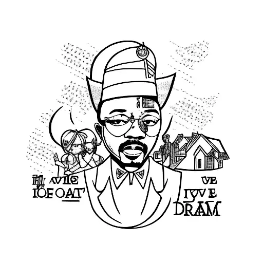 I have a dream by ABBA tattoo design idea