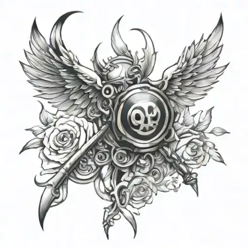 Yor Forger from Spy x Family tattoo design idea