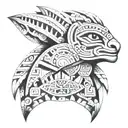 peruvian incan tattoo design idea