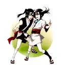 Itachi and Sasuke tattoo design idea