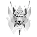 native american  tattoo design idea