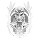 native american  tattoo design idea