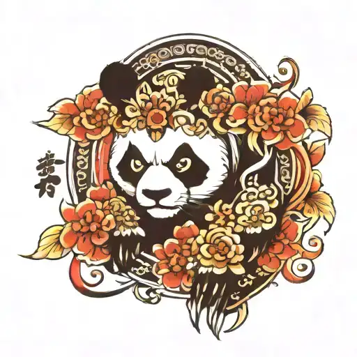 Yakuza Panda tattoo design tattoo design idea