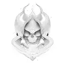 slingshot tattoo design idea