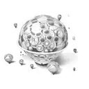 999 NF Ballons tattoo design idea