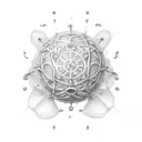 999 NF Ballons tattoo design idea