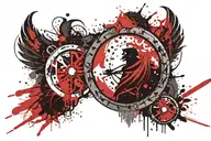 polish warrior shield adorned with intricate tattoo design idea