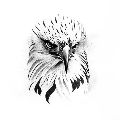 Philippine eagle  tattoo design idea