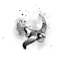 Philippine eagle  tattoo design idea