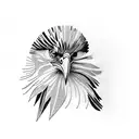 Philippine eagle  tattoo design idea