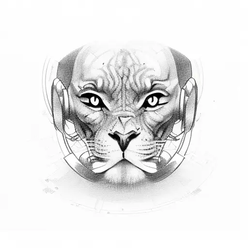 Number "8" tattoo design idea