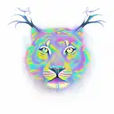 graph eyes tattoo design idea