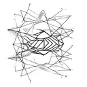 graph eyes tattoo design idea