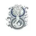 Ninetails tattoo design idea